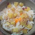 Tada方丈's cooksnap of when they made ポリ袋で湯煎『さつまいものおこわ』.
