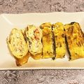 MOe〜♪＊'s cooksnap of when they made 贅沢おかず♡カニと大葉の卵焼き.