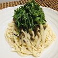 料理男子部🍻's cooksnap of when they made ♡Ｗマヨ和え　シメジ＆明太子パスタ♡　.