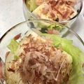 ムーヒツジ's cooksnap of when they made 豆腐とレタスの簡単サラダ.