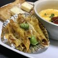 ☆GSSQHY☆'s cooksnap of when they made ショートパスタのカレーチーズ焼き.