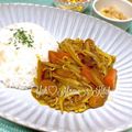 YUH♡ママ's cooksnap of when they made 豚&もやしのカレーライス❤.