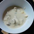 アッキータン's cooksnap of when they made 「追いがつおつゆ」で鶏のクリーム煮.
