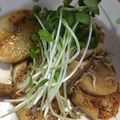 emi0015's cooksnap of when they made 焼き長芋とエリンギのジャコサラダ.