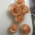 れんれん314's cooksnap of when they made リンゴコンポート薔薇.