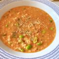 はるにゃ❀'s cooksnap of when they made 一人ごはん☆コチュジャン味噌リゾット風.