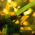 drivehome's cooksnap of when they made アイタケと乾燥ワカメのお吸い物.