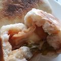 せねふみ's cooksnap of when they made 誰でも簡単♪フライパン焼き手捏ねパン！.