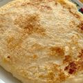 パン大好きはらぴーや's cooksnap of when they made 【糖質オフ】おからチーズナン.