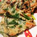 のぶ代's cooksnap of when they made ニラと人参のチヂミ☆簡単タレ.