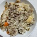 どっこ♪'s cooksnap of when they made 圧力鍋で旨味凝縮！中華おこわ.