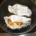White☆Lily's cooksnap of when they made 簡単！絶品！鮭のみそホイル焼き.