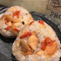 nopimoco's cooksnap of when they made 【鮭おにぎり】夏の辛口トウガラシ混ぜ.