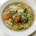 タルトレモン's cooksnap of when they made ニラ玉トマトの簡単酸辣湯麺.