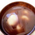 もちよめちゃん's cooksnap of when they made お豆腐と白玉粉だけで♪美味しい月見だんご.
