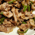 kananeru's cooksnap of when they made ピーマンと豚肉と塩こんぶの炒め物.