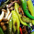 たこでーす's cooksnap of when they made 茄子としし唐の和風バルサミコマリネ.