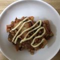 かおり♡♡♡'s cooksnap of when they made マヨが決め手！納豆キムチ豆腐♪.