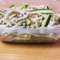 piii☆'s cooksnap of when they made 余り物〜^_^胸肉もやしきゅうり.