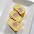 tamago大好き's cooksnap of when they made お弁当に★ウインナ巻き卵焼き.