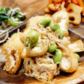 クックLGZR0W☆'s cooksnap of when they made 思いつき「枝豆とシソと油揚げ」.