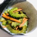 クック66HU3B☆'s cooksnap of when they made ゴーヤのきんぴら.