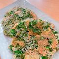 ☆３匹の子ぶた☆'s cooksnap of when they made パセリ・しらす・チーズのCaせんべい.