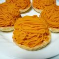 ジャグりんご's cooksnap of when they made かぼちゃモンブランタルト☆.