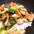マヨミ's cooksnap of when they made 美味すぎる！鶏もも肉のネギ塩焼き丼♡.