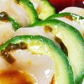 メリケンキッドママ☆'s cooksnap of when they made 帆立とアボカドの前菜　すだち醤油ソース。.