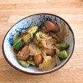 ざらめ♡'s cooksnap of when they made 絶品☆ウインナーとアボカドの醤油マヨ炒め.