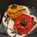 jasmine＊＊'s cooksnap of when they made フルーツパプリカ セニョリータの肉詰め.