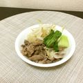 ☆こまっと☆'s cooksnap of when they made 冷やし牛肉しゃぶしゃぶ～♪.