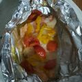 alicialici's cooksnap of when they made トースターで鱒（マス）のホイル焼き☆.
