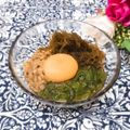 Satoco❋'s cooksnap of when they made 大好きな朝食☆めかぶ納豆かつお卵黄ご飯.