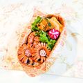 〜みみ〜's cooksnap of when they made お弁当に♪ひまわりウインナー(飾り切り).