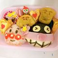 さくら●'s cooksnap of when they made アンパンマンとバイキンマン弁当.
