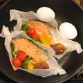 White☆Lily's cooksnap of when they made 簡単！絶品！鮭のみそホイル焼き.