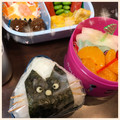 チムチェリー's cooksnap of when they made 節分☆簡単♩黒猫☆おにぎり☆キャラ弁.