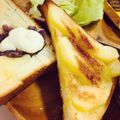 choco831's cooksnap of when they made 焼きりんごのシナモントースト.