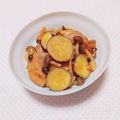 まあまま☆0403's cooksnap of when they made 鶏肉とさつま芋のマーマレード煮.