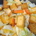 きょろましゃ's cooksnap of when they made 厚揚げとキャベツのオイスターソース炒め.