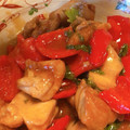 makikoyoga's cooksnap of when they made 鶏のから揚げ 黒酢あんかけ.