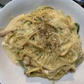 わんにゃんパラダイス's cooksnap of when they made 簡単 本格 濃厚パスタ カルボナーラ♡.