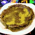 bellーりん's cooksnap of when they made 低糖質☆濃厚大豆粉の抹茶チーズケーキ.