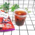 ゆづキッチン's cooksnap of when they made 冷凍フルーツでアイスティー♬.