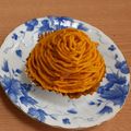 箱入りコブタ's cooksnap of when they made かぼちゃモンブランタルト☆.