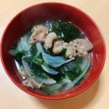 めぐまろろ's cooksnap of when they made カルビわかめネギスープ.