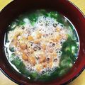 ellie21's cooksnap of when they made 即席納豆味噌汁.
