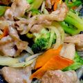 NKTNMMK's cooksnap of when they made 豚こまとブロッコリー春雨の中華炒め.